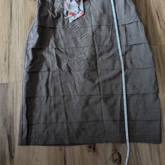 Maurices Dress, floral top and tight midi skirt bottom, 7/8 - Picture 7 of 10